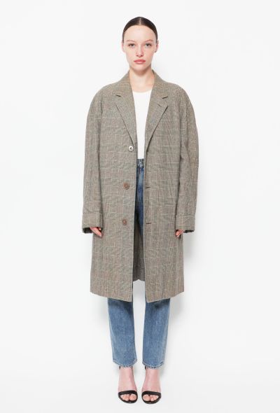 Aquascutum '50s Houndstooth Wool Coat - 1 Aquascutum '50s Houndstooth Wool Coat - 1