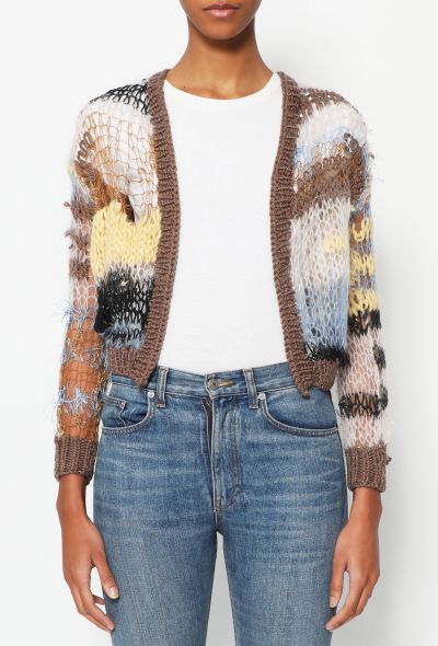 Rodarte Iconic F/W 2008 Mohair Crochet Cardigan - 1