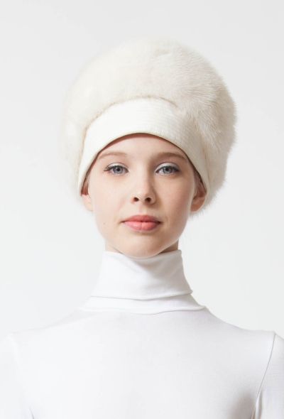 Saint Laurent 1967 Haute Couture Mink Hat - 1 Saint Laurent 1967 Haute Couture Mink Hat - 1
