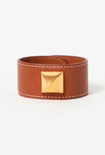 Hermès 1998 Courchevel Médor Bracelet - 1 Hermès 1998 Courchevel Médor Bracelet - 1