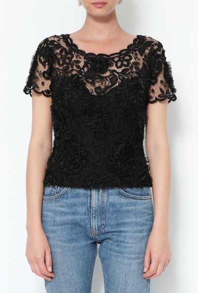 Chanel ICONIC F/W 1995 Lace Bustier Top - 1 Chanel ICONIC F/W 1995 Lace Bustier Top - 1