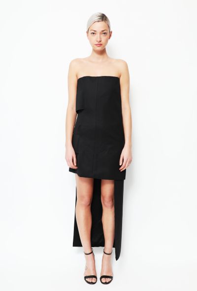 Saint Laurent RARE S/S 2001 Tom Ford Asymmetrical Dress - 1 Saint Laurent RARE S/S 2001 Tom Ford Asymmetrical Dress - 1