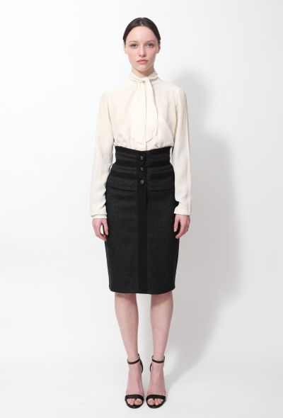Chanel High waisted 'CC' Skirt - 1 Chanel High waisted 'CC' Skirt - 1