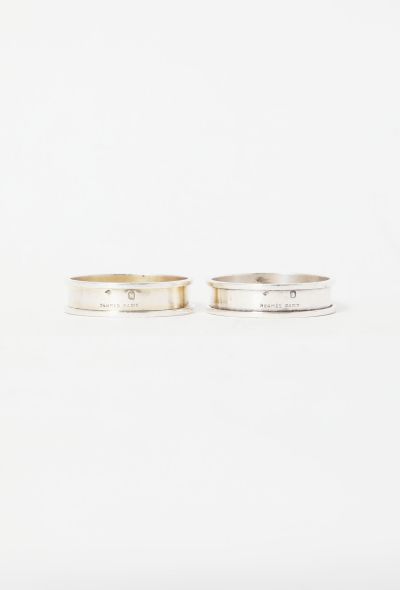 Hermès 50s Silver Napkin Ring Set - 1 Hermès 50s Silver Napkin Ring Set - 1