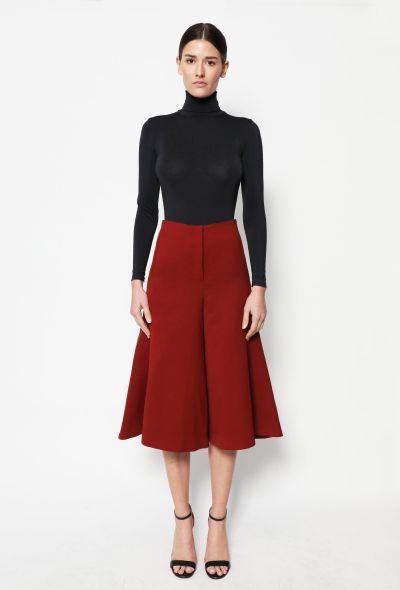Céline Pre-Fall 2015 Rust Culottes - 1 Céline Pre-Fall 2015 Rust Culottes - 1