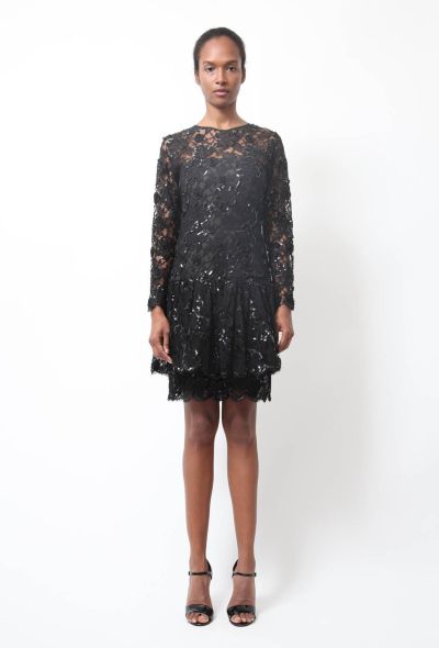 Dior Vintage Floral Lace Dress - 1 Dior Vintage Floral Lace Dress - 1
