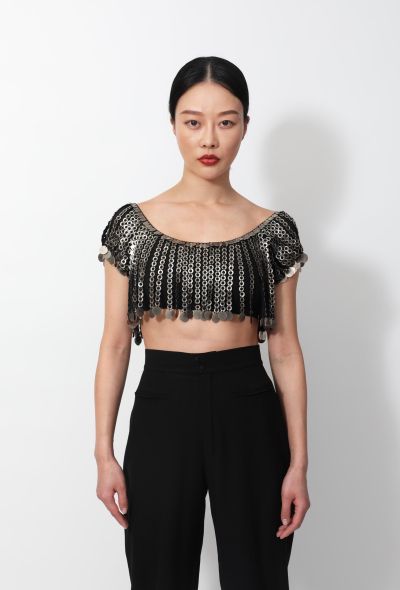 Metallic Crop Top - 1 Metallic Crop Top - 1