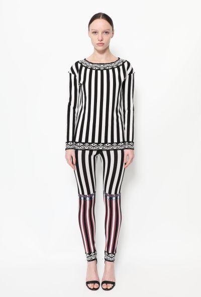 Alaïa COLLECTOR S/S 1992 Striped Knit Ensemble - 1