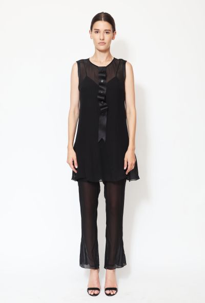 Chanel Silk Crêpe Layered Ensemble - 2 Chanel Silk Crêpe Layered Ensemble - 2