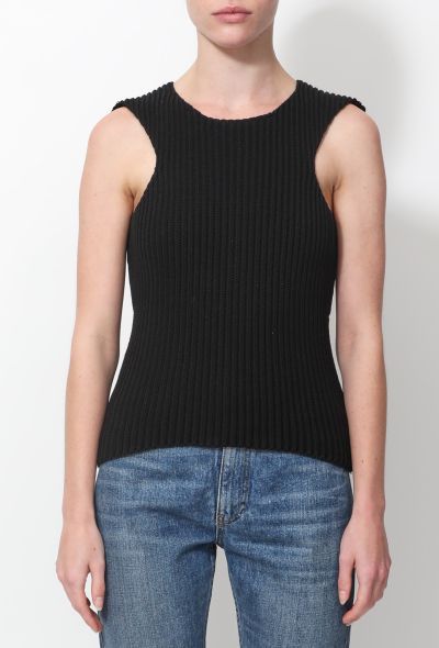 Céline Knit Fitted Top - 1 Céline Knit Fitted Top - 1