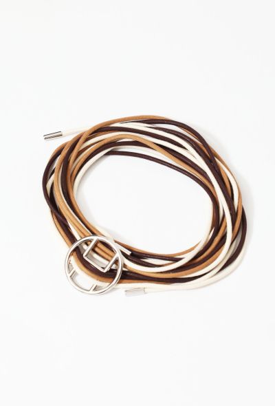 Hermès Reversible Cord 'H' Belt - 1 Hermès Reversible Cord 'H' Belt - 1