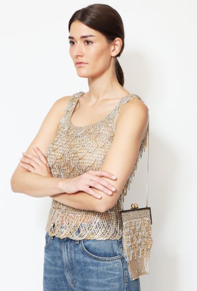 Azzaro Rare '70s Metallic Chandelier Set - 1 Azzaro Rare '70s Metallic Chandelier Set - 1