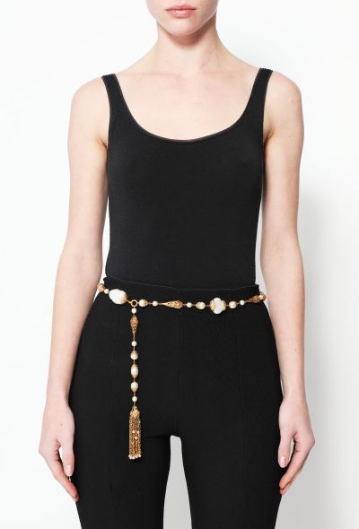 Chanel COLLECTOR F/W 1996 Pearl Filigree Belt - 1 Chanel COLLECTOR F/W 1996 Pearl Filigree Belt - 1
