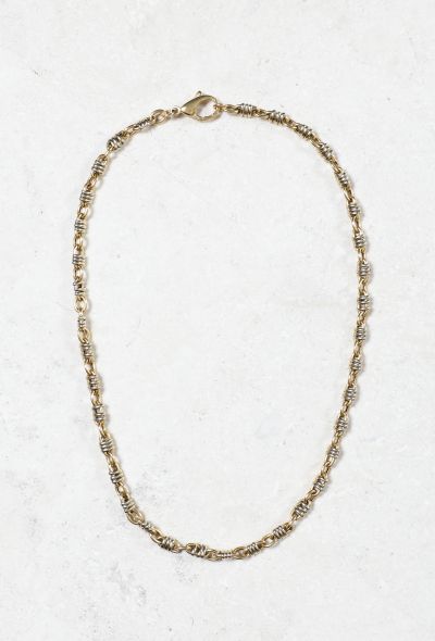 Vintage Fine Jewelry 18k Yellow Gold Necklace - 1