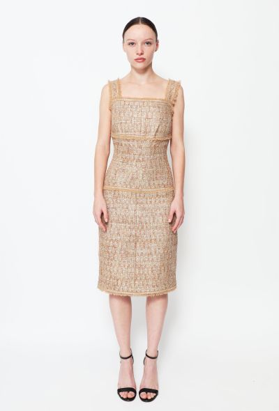 Chanel Iconic S/S 2005 Iridescent Tweed Dress - 1 Chanel Iconic S/S 2005 Iridescent Tweed Dress - 1