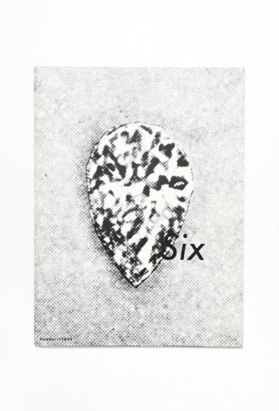 Comme des Garçons SIX Magazine: S/S 1988, N°1 - 1 Comme des Garçons SIX Magazine: S/S 1988, N°1 - 1