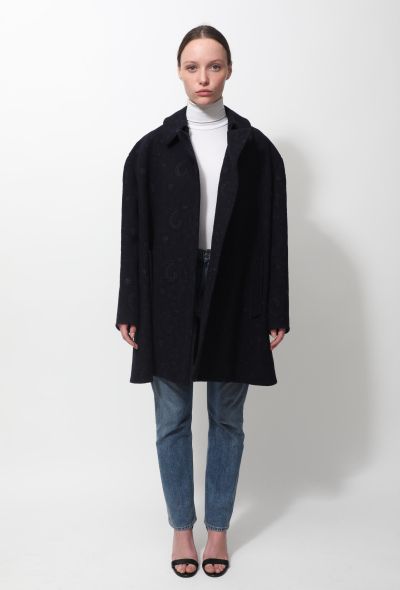 Alaïa Embroidered Textured Coat - 1 Alaïa Embroidered Textured Coat - 1