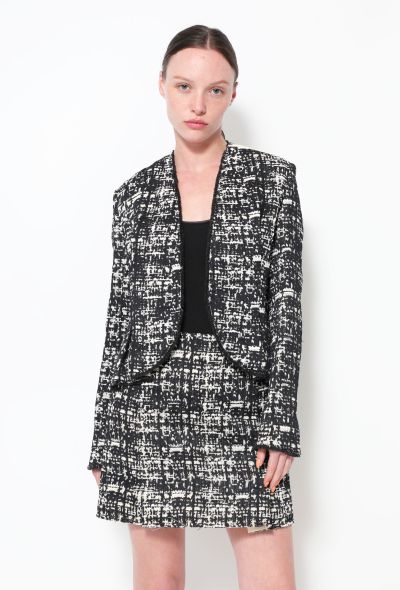 Balenciaga CAMPAIGN S/S 2013 Tweed Skirt Set - 1 Balenciaga CAMPAIGN S/S 2013 Tweed Skirt Set - 1