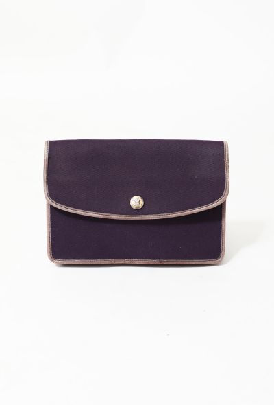 Céline Vintage Triomphe Envelope Clutch - 1 Céline Vintage Triomphe Envelope Clutch - 1