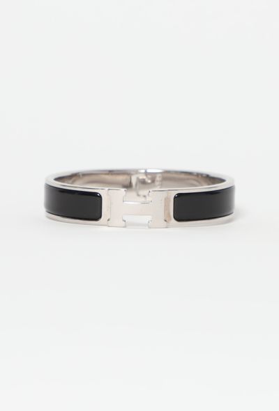 Hermès Clic Clac 'H' Bracelet Black - 1 Hermès Clic Clac 'H' Bracelet Black - 1