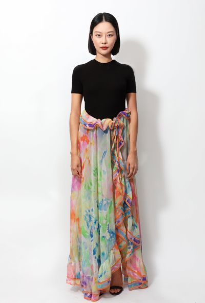 Leonard '60s Wrap Skirt - 1 Leonard '60s Wrap Skirt - 1