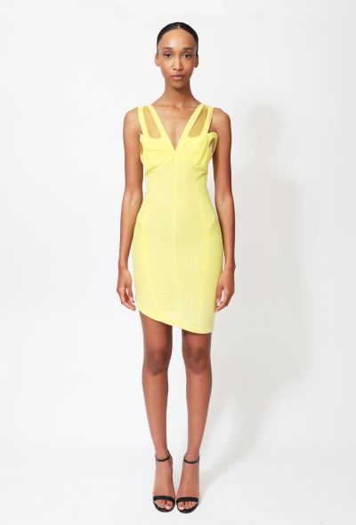 Thierry Mugler Early '90s Mesh Bodycon Dress - 1 Thierry Mugler Early '90s Mesh Bodycon Dress - 1