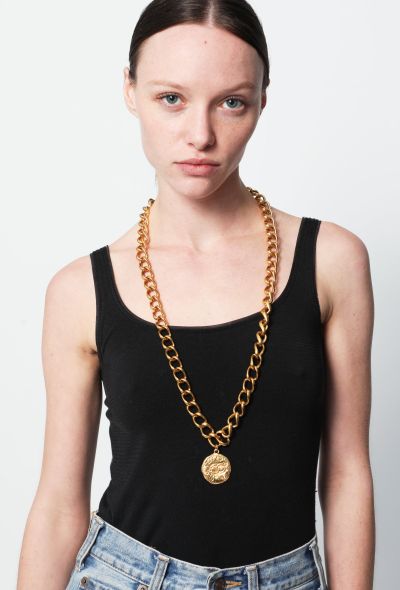 Chanel RARE 1998 'CC' Medallion Necklace - 1 Chanel RARE 1998 'CC' Medallion Necklace - 1