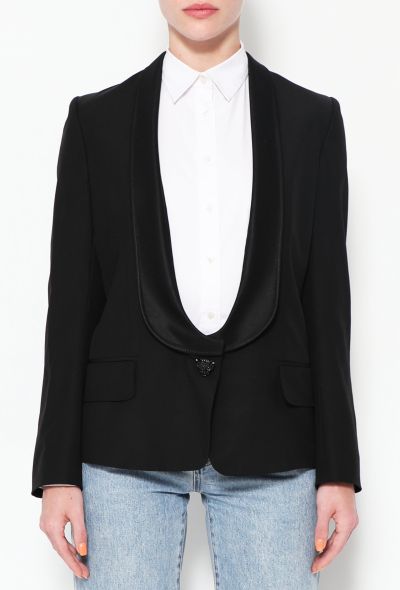 Balmain Smoking Tuxedo Blazer - 1 Balmain Smoking Tuxedo Blazer - 1