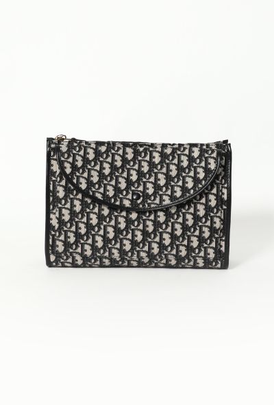 Christian Dior '70s Oblique Travel Pouch - 1 Christian Dior '70s Oblique Travel Pouch - 1