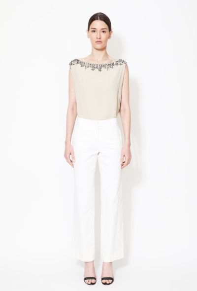 Roberto Cavalli Embellished Silk Top - 1 Roberto Cavalli Embellished Silk Top - 1