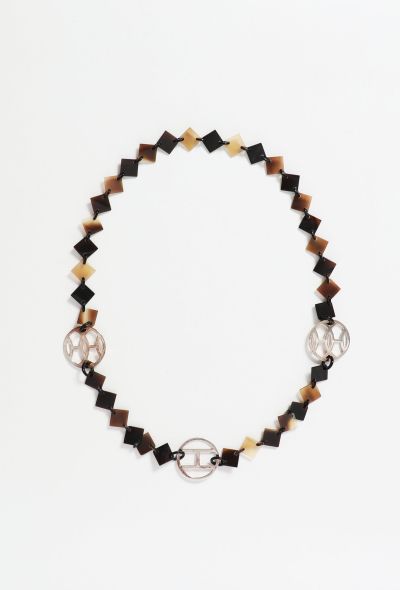 Hermès 'Lena' Lacquered Horn Necklace - 1 Hermès 'Lena' Lacquered Horn Necklace - 1
