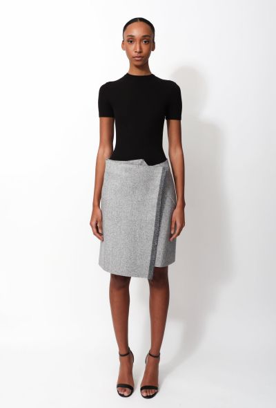 Céline Felt Wrap Skirt - 1 Céline Felt Wrap Skirt - 1