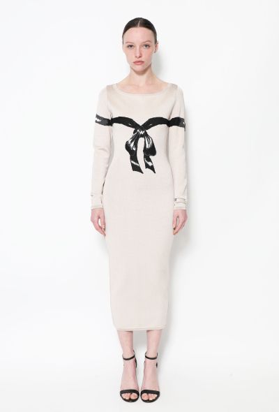 Alaïa ICONIC F/W 1992 Ribbon Knit Dress - 1 Alaïa ICONIC F/W 1992 Ribbon Knit Dress - 1