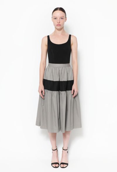 Saint Laurent Late '70s Cotton Peasant Skirt - 1 Saint Laurent Late '70s Cotton Peasant Skirt - 1