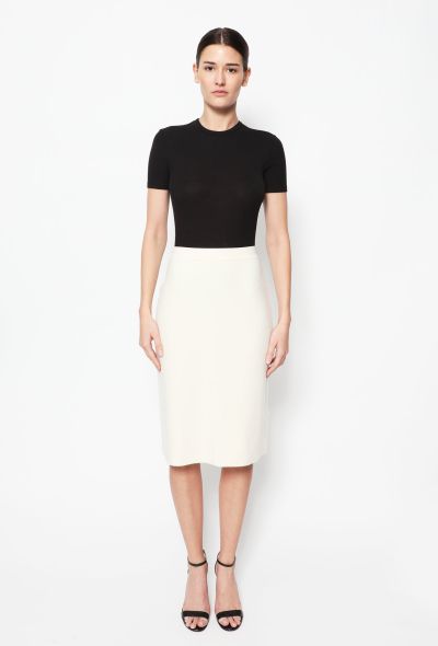 Bottega Veneta 2021 Ivory Wool Skirt - 1 Bottega Veneta 2021 Ivory Wool Skirt - 1
