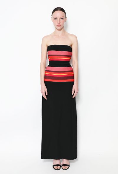 Madame Grès HAUTE COUTURE 1976 Bayadère Gown - 1 Madame Grès HAUTE COUTURE 1976 Bayadère Gown - 1