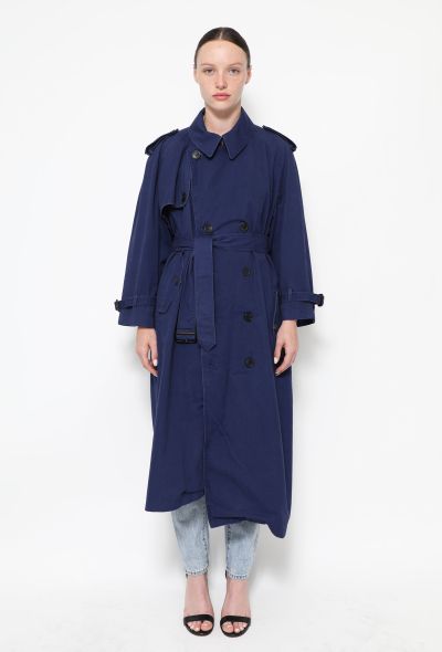Balenciaga 2018 Belted Trench Coat - 1 Balenciaga 2018 Belted Trench Coat - 1