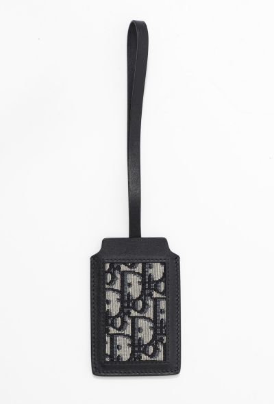 Christian Dior Oblique Luggage Tag - 1 Christian Dior Oblique Luggage Tag - 1