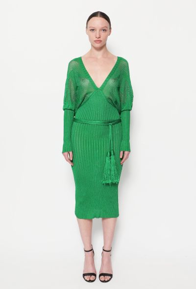 Jean Paul Gaultier 90s Crochet Tassel Belted Dress - 2 Jean Paul Gaultier 90s Crochet Tassel Belted Dress - 2