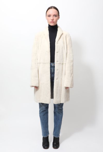 Jil Sander Rabbit Fur Coat - 1 Jil Sander Rabbit Fur Coat - 1