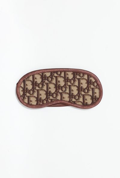 Christian Dior Monogram Trotter Sleep Mask - 1 Christian Dior Monogram Trotter Sleep Mask - 1
