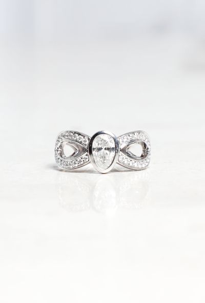 Mellerio 18k White Gold & Diamond Ring - 1 Mellerio 18k White Gold & Diamond Ring - 1