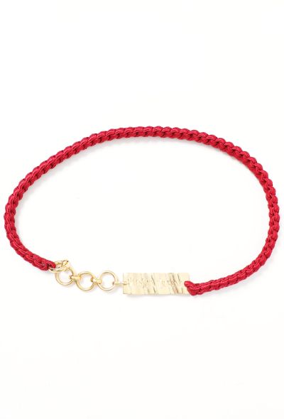 Saint Laurent Vintage Braided Cord Belt - 1