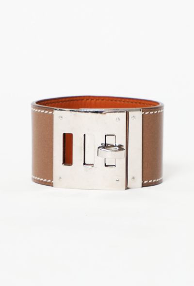 Hermès 2009 'Kelly Chien' Box Bracelet - 1 Hermès 2009 'Kelly Chien' Box Bracelet - 1