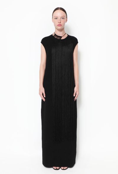 Jil Sander F/W 2020 Fringed Silk Dress - 1 Jil Sander F/W 2020 Fringed Silk Dress - 1