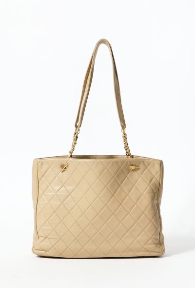 Chanel Beige Grand Shopping Tote Bag - 1 Chanel Beige Grand Shopping Tote Bag - 1