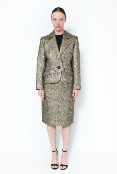 Saint Laurent COLLECTOR 1986 Brocade Skirt Ensemble - 1 Saint Laurent COLLECTOR 1986 Brocade Skirt Ensemble - 1
