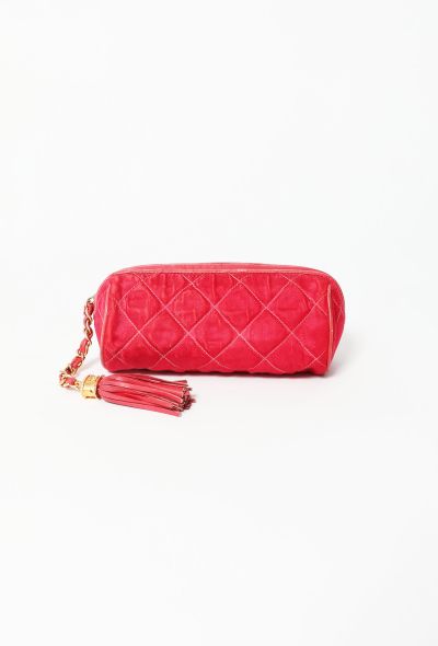Chanel '90s Quilted Tassel Pouch - 1 Chanel '90s Quilted Tassel Pouch - 1