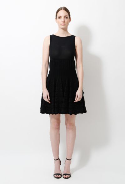 Alaïa Ruched Flared Dress - 1 Alaïa Ruched Flared Dress - 1