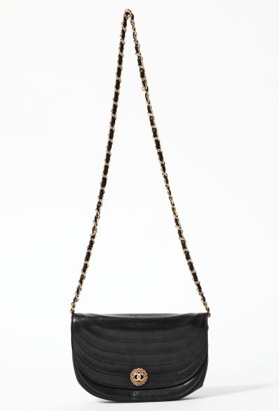 Chanel '80s Half Moon Flap Bag - 1 Chanel '80s Half Moon Flap Bag - 1